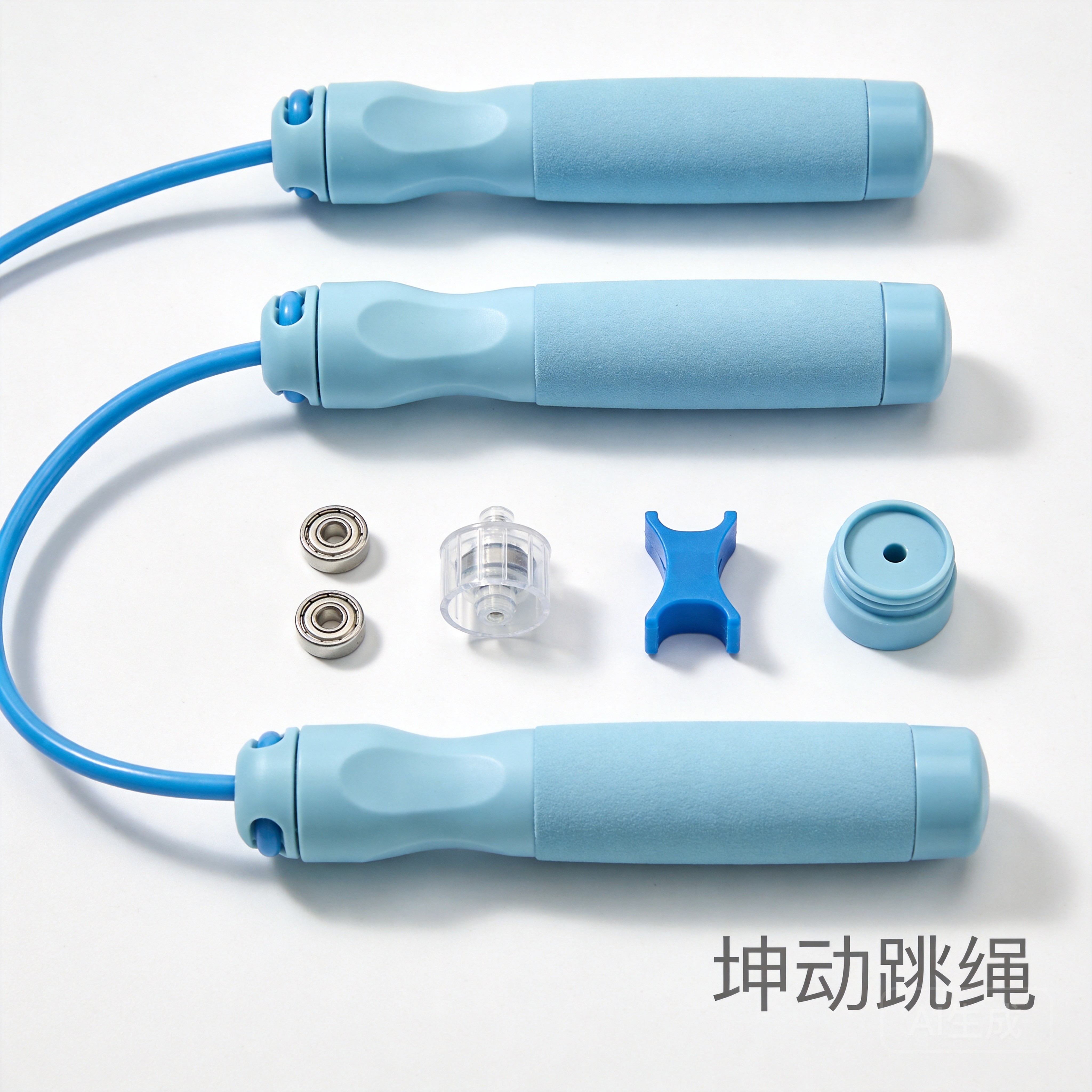 拆解市面双轴承跳绳